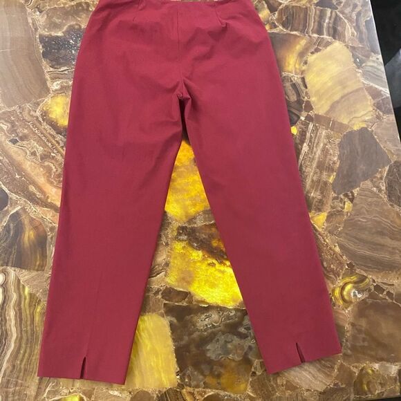 Piazza Sempione burgundy colour woman’s pants, size 42(8) - Picture 5 of 5